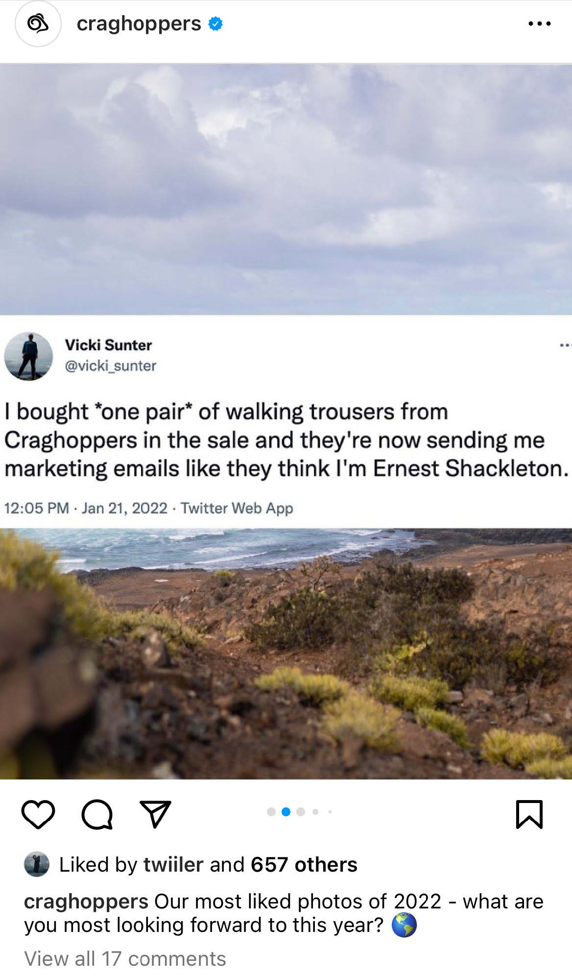 craghoppers – user generated content