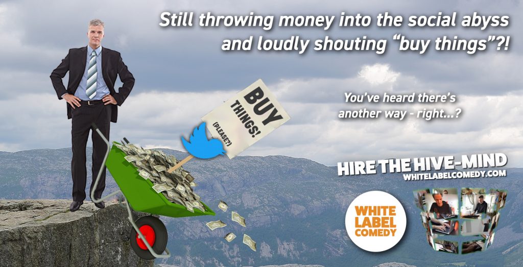 White Label Comedy - a social media marketing agency who do things differently