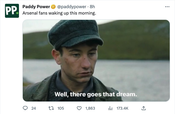 Paddy Power – Woke up like this