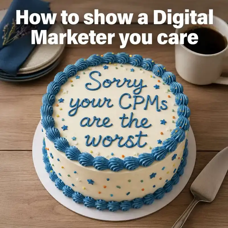 Sorry your CPMs are the worst