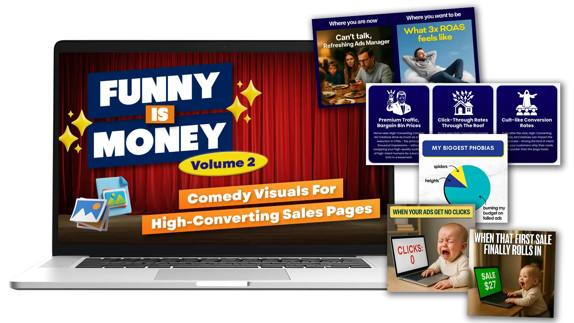 Funny Is Money (Vol. 2): Comedy Visuals
